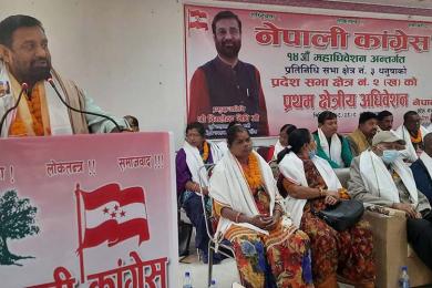 देशको विद्यमान समस्या समाधान कांग्रेसले गर्न सक्छ : उपसभापति निधि